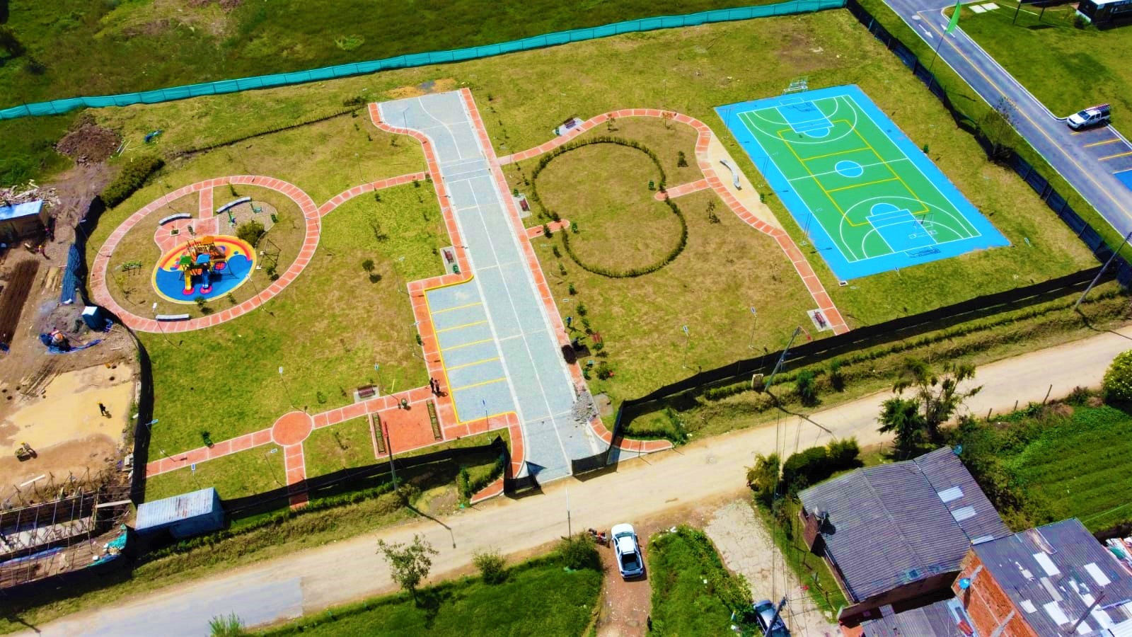 En Chia se inauguro el parque Santa Barbara1