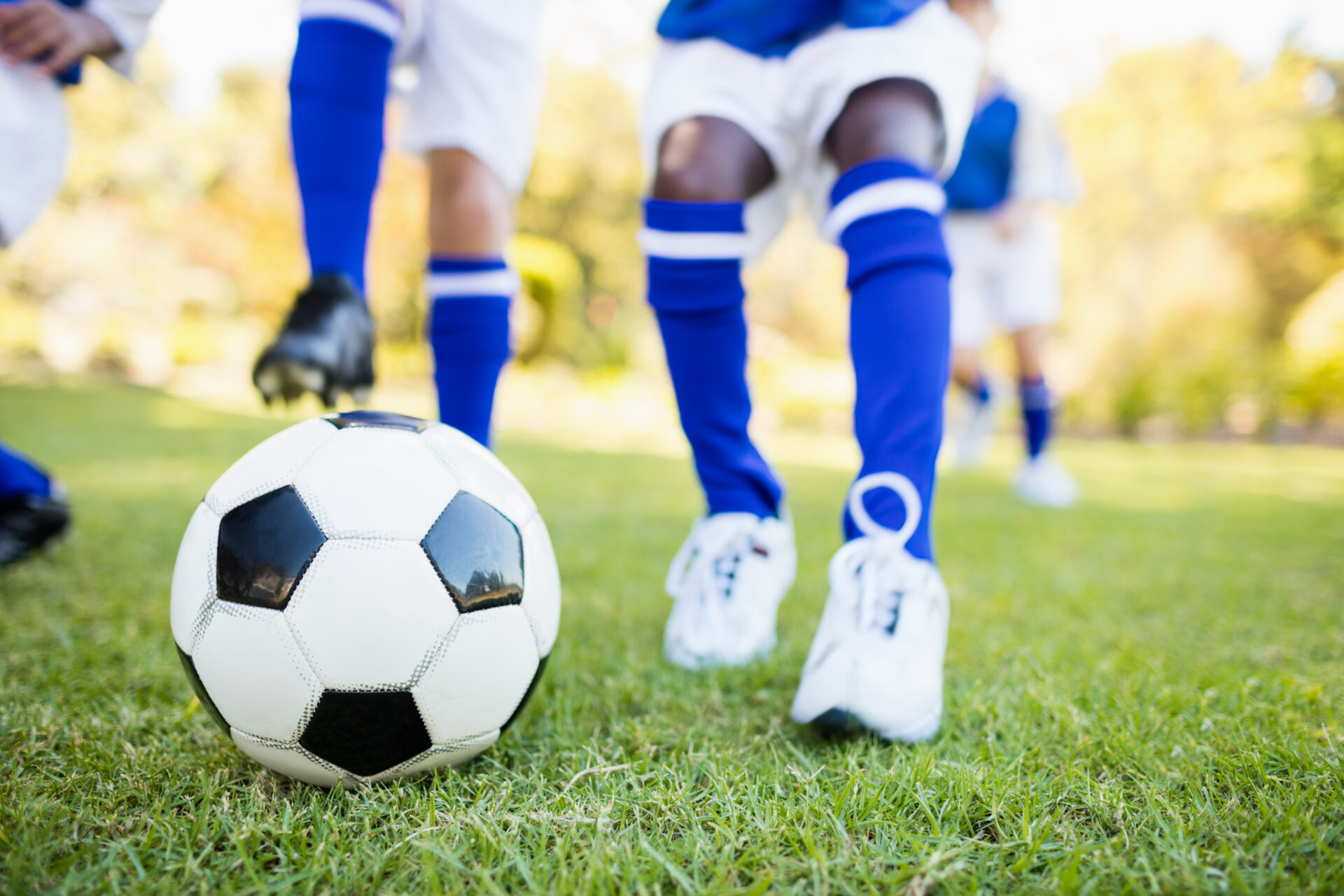 close up view of children playing soccer 2021 08 28 22 13 30 utc