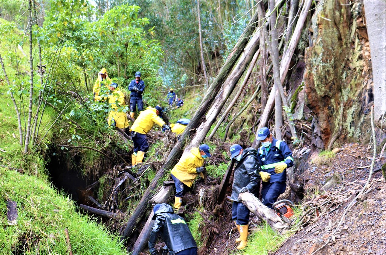 Se llevaron a cabo labores de limpieza en varias quebradas de Zipaquira2