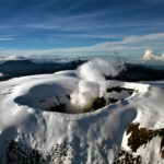 Volcan Nevado del Ruiz Su nivel de actividad cambia de amarillo a naranja