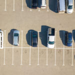 aerial view of many colorful cars parked on parkin 2022 02 09 05 30 32 utc