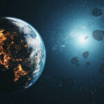 black asteroids fly by realistic planet earth 2021 08 29 03 57 31 utc
