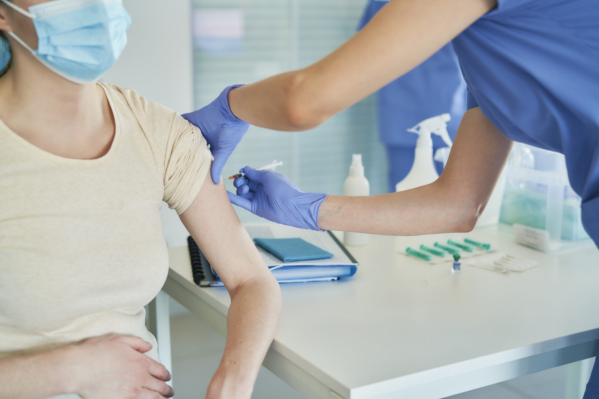 close up of woman getting vaccinated 2021 09 02 15 12 04 utc