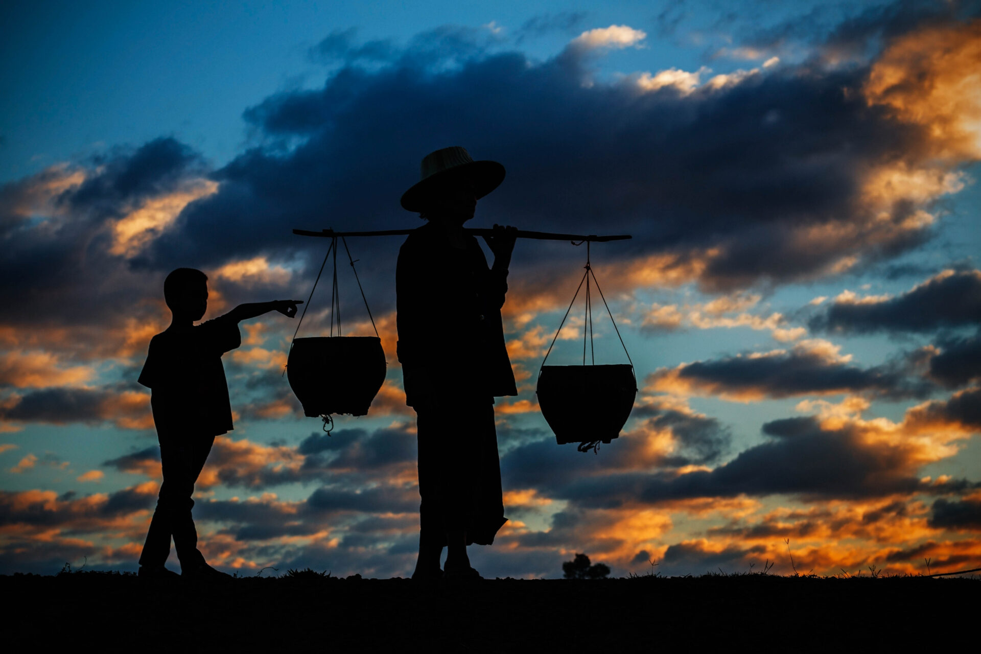 rural life at sunset 2021 08 26 16 01 56 utc