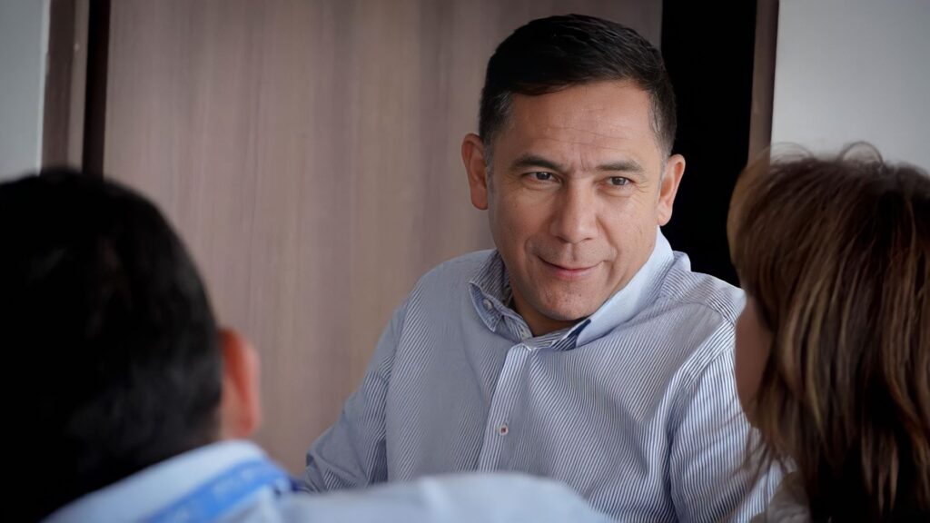 Director general de la CAR, Luis Fernando Sanabria, Alcaldía de Cogua