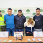 Zipaquira Cuatro capturados por intento de secuestro hurto y porte