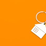 trinket for key concept house on orange backgroun 2022 11 16 16 34 58 utc