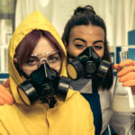 two young women chemists working at scientific lab 2022 12 16 15 20 26 utc