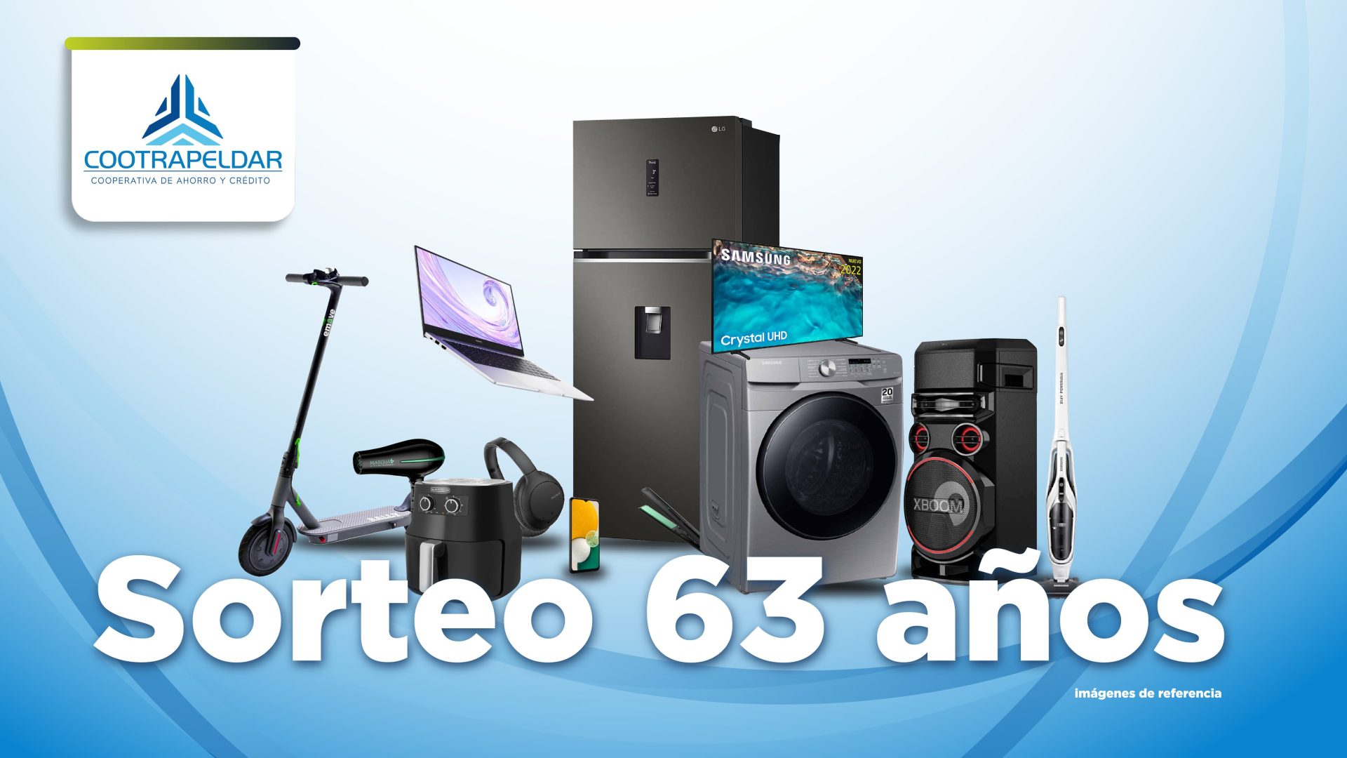 COOTRAPELDAR conmemora 63 anos con un espectacular sorteo para sus asociados