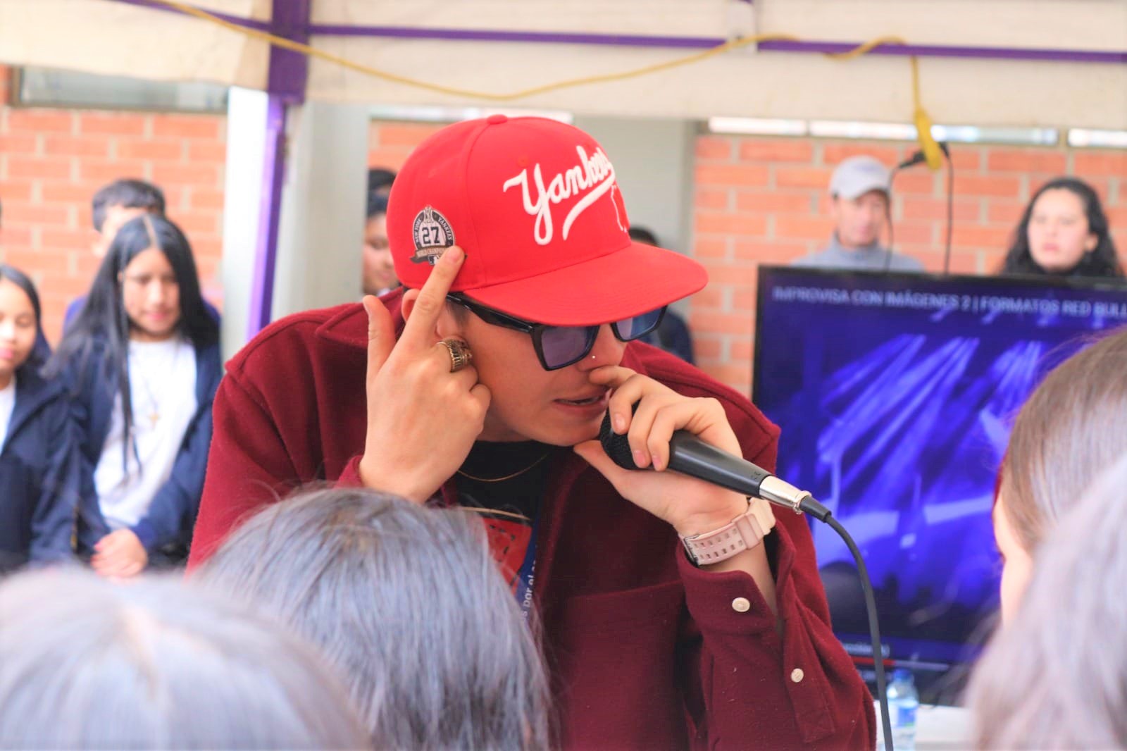 En Gachancipa jovenes talentosos deslumbran con el freestyle de la I.E.D. Pbro. Carlos Garavito0