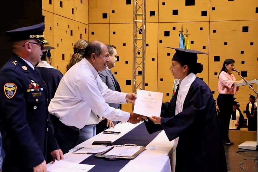 Sopo Primera promocion de tecnicos del SENA en Bomberotecnia se gradua en Colombia2