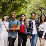 diverse university students at campus in summertim 2022 12 16 01 24 36 utc