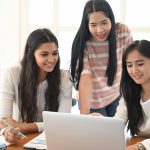 university students tutoring studying online with 2022 01 19 00 11 16 utc