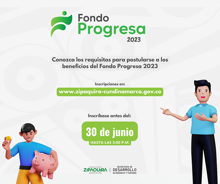 61868 convocatoria fondo progresa 2023 para los sectores