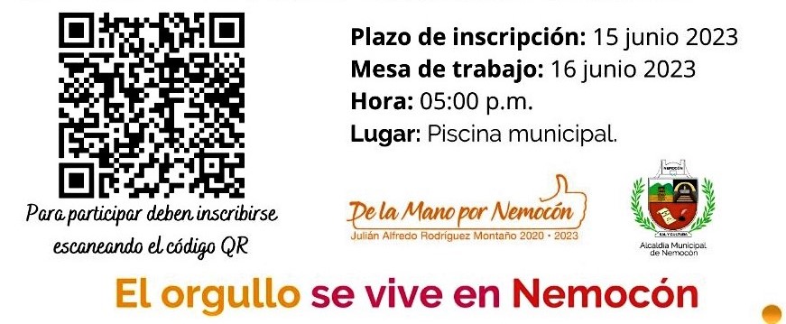 Nemocon Mesa de trabajo busca fortalecer la igualdad de derechos y promover la marcha LGBTIQ 2