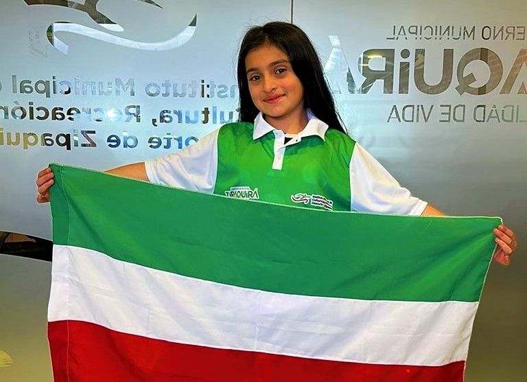 Nicol Tatiana orgullo de Zipaquira competira en evento internacional de Gimnasia Ritmica en