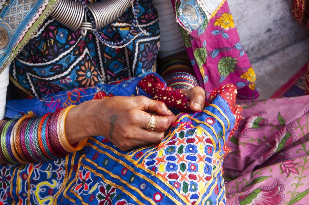 tribal woman working her traditional handicrafts b 2022 01 03 17 15 06 utc