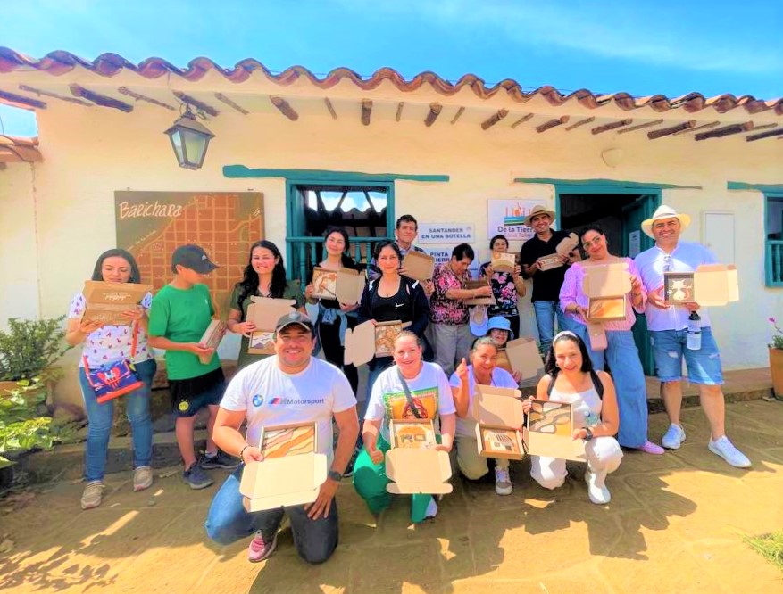 Artesanos de Cajica celebraron su dia con una emocionante salida al municipio de Barichara