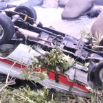 Gravisimo accidente en Pacho una vida perdida y otra herida tras caer una camioneta al Rio Negro