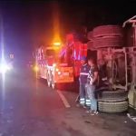 Gravisimo accidente en la via de Bogota La Mesa dejo la noche de ayer una persona muerta y cinco heridas