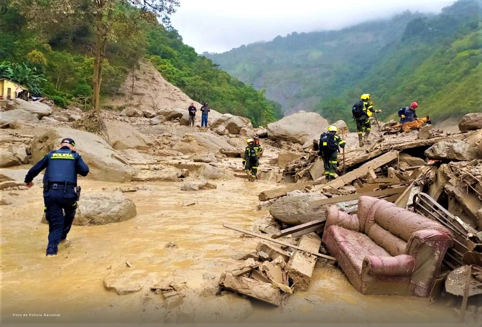 Procuraduria supervisa emergencia en Quetame y activa hoja de ruta preventiva