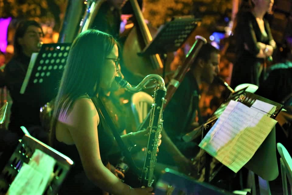 21 bandas sinfonicas municipales llenaron de musica y alegria a los asistentes en Chia