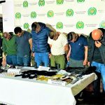Chia Policia Nacional detiene a banda que planeaba hacer robos en conjuntos residenciales