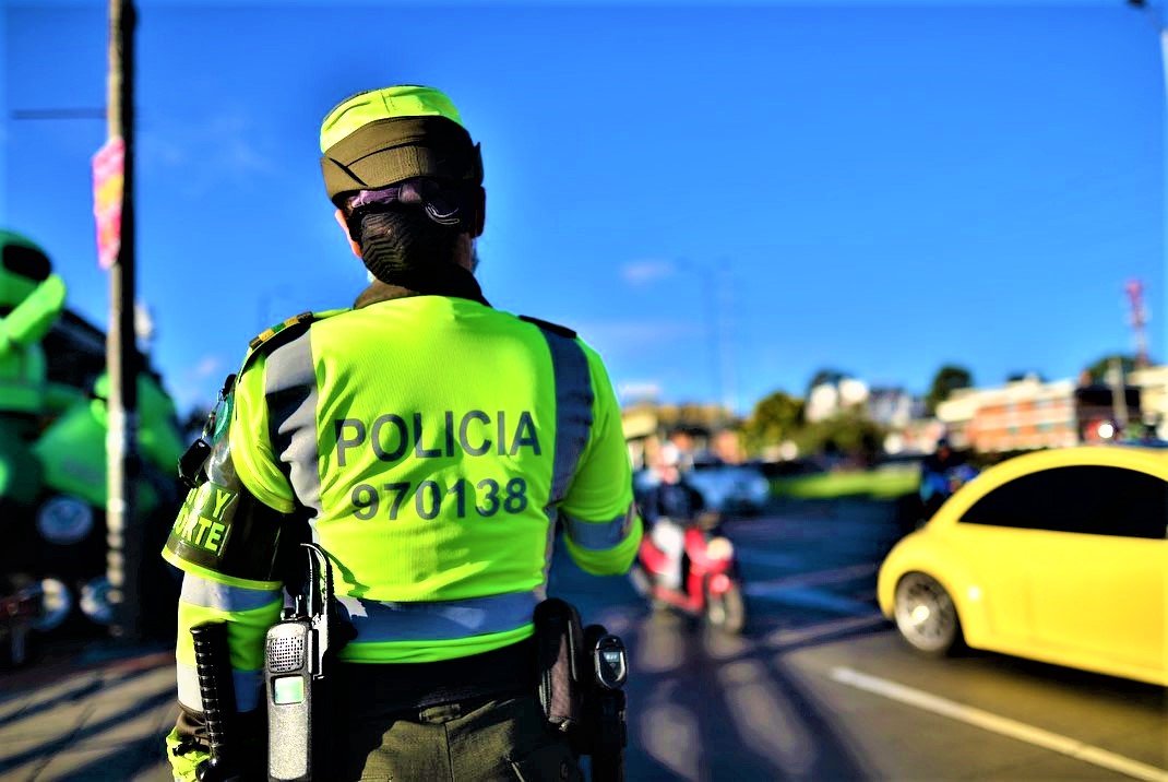 Controles viales del puente festivo en la conmemoracion de la Batalla de Boyaca