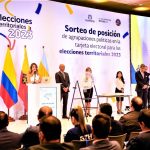 Ubicacion de los logos en las tarjetas electorales para Bogota y Cundinamarca