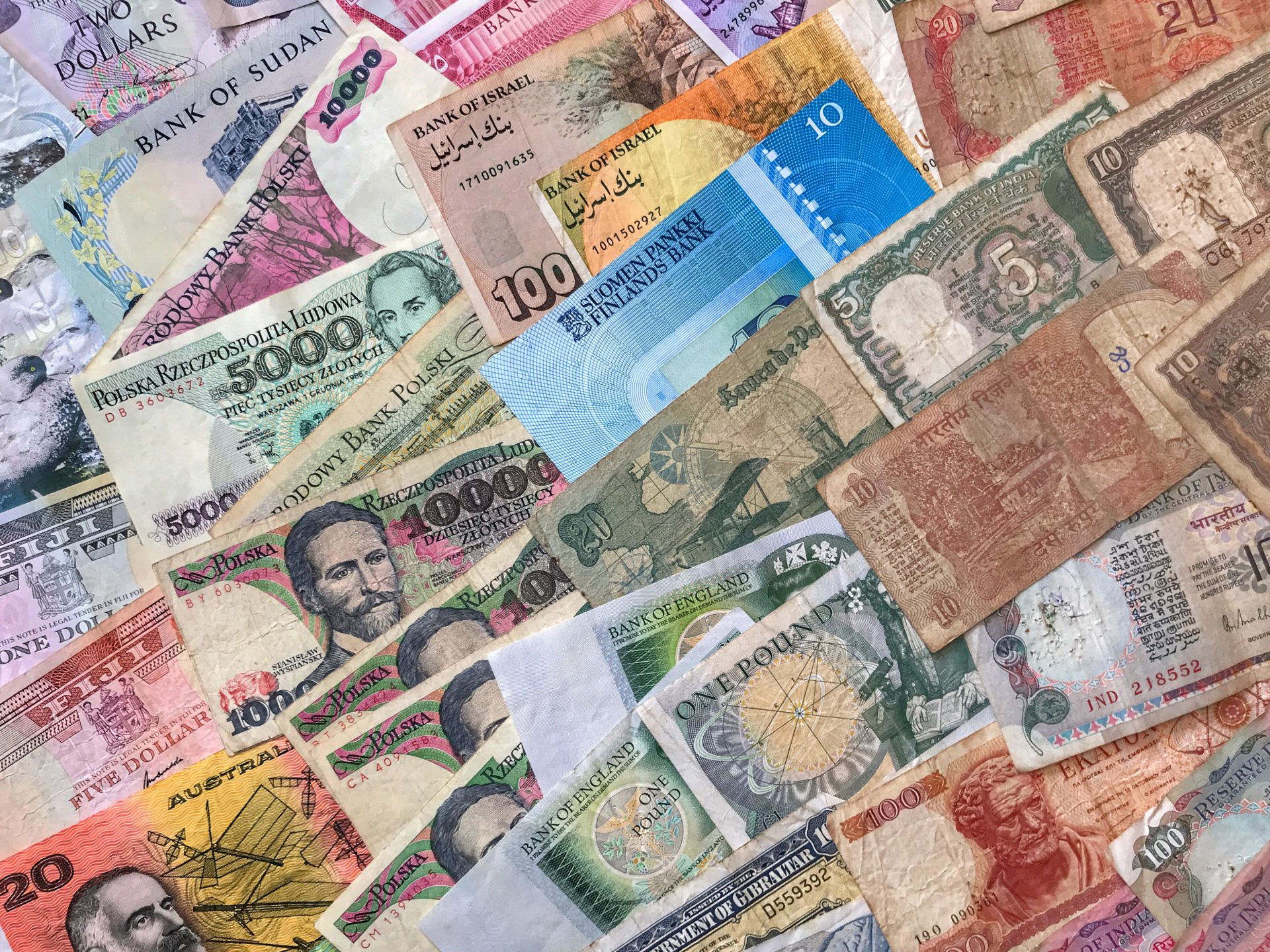 banknotes of various currencies from different cou 2022 11 15 15 03 11 utc