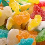 closeup of colorful animal jelly beans with sugar 2023 01 16 05 44 04 utc