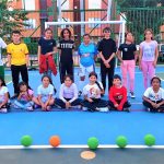 25 ninos y ninas de Villa Maria Zipaquira dejan huella en el Deporte del Balonmano