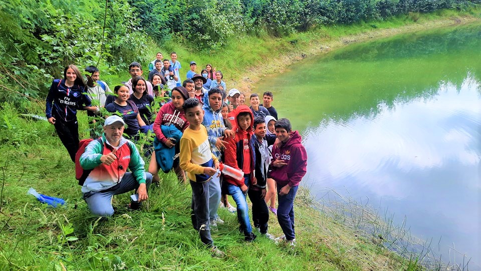 Liderazgo y aprendizaje con la naturaleza dejo el Campamento Juvenil de la IEM Luis Eduardo Gutierrez1