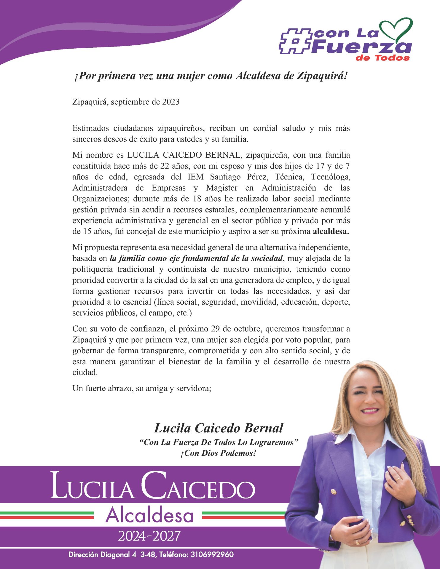 Lucila Caicedo Carta