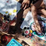 kids painting art outdoor activity montessori hom 2022 11 04 01 32 30 utc