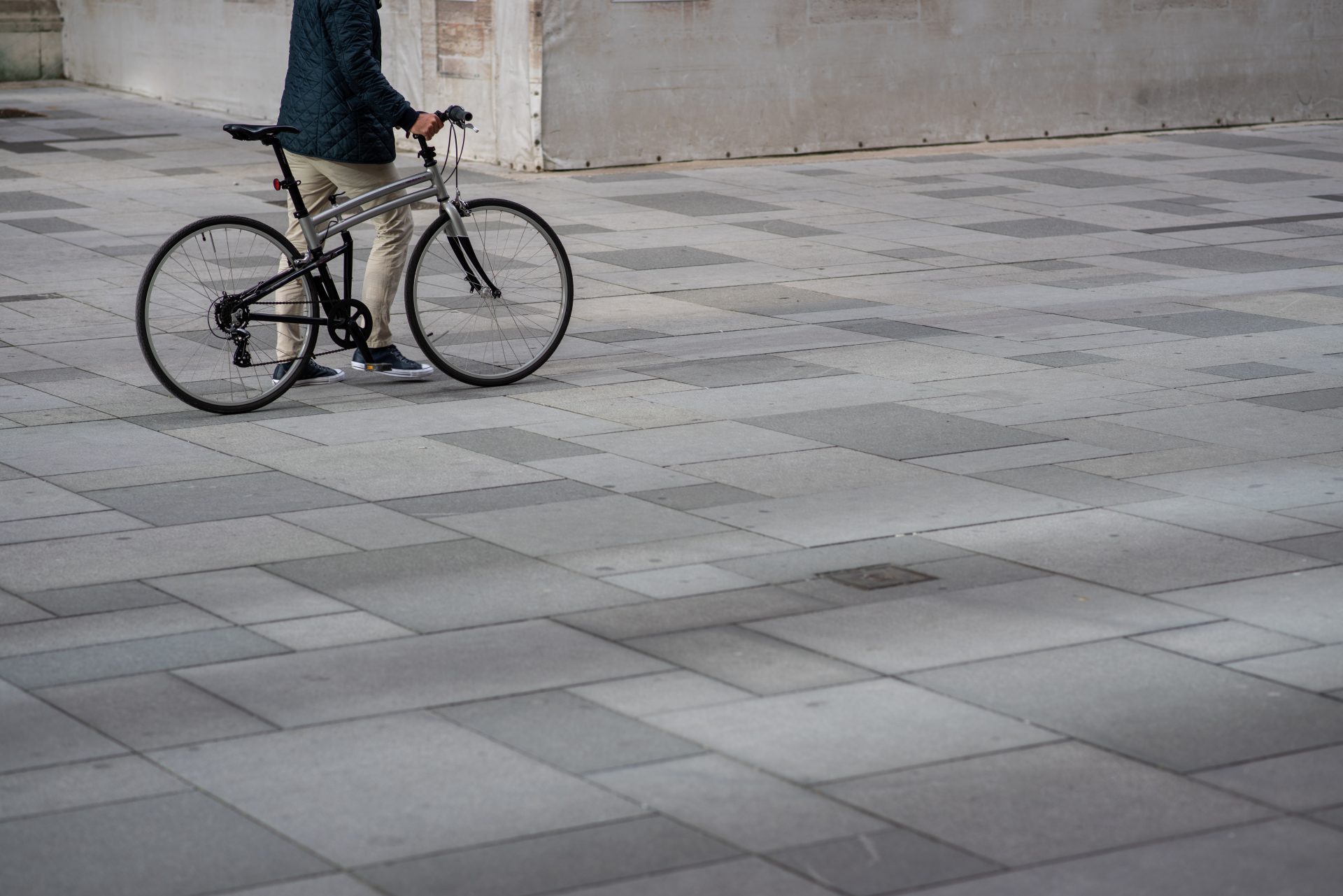 midsection shot of person pushing a bicycle 2022 11 16 15 04 03 utc