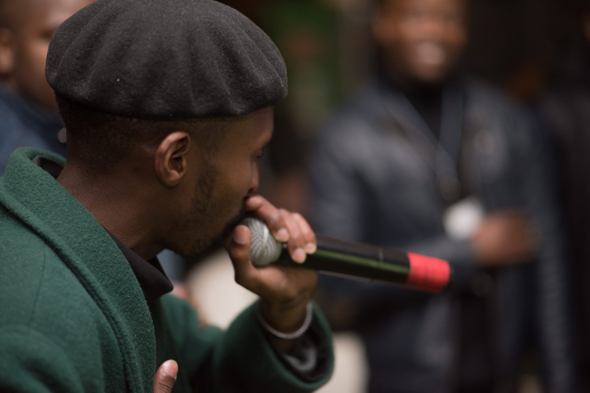 rap artist seen performing shot from rear angle 2022 11 16 15 04 32 utc