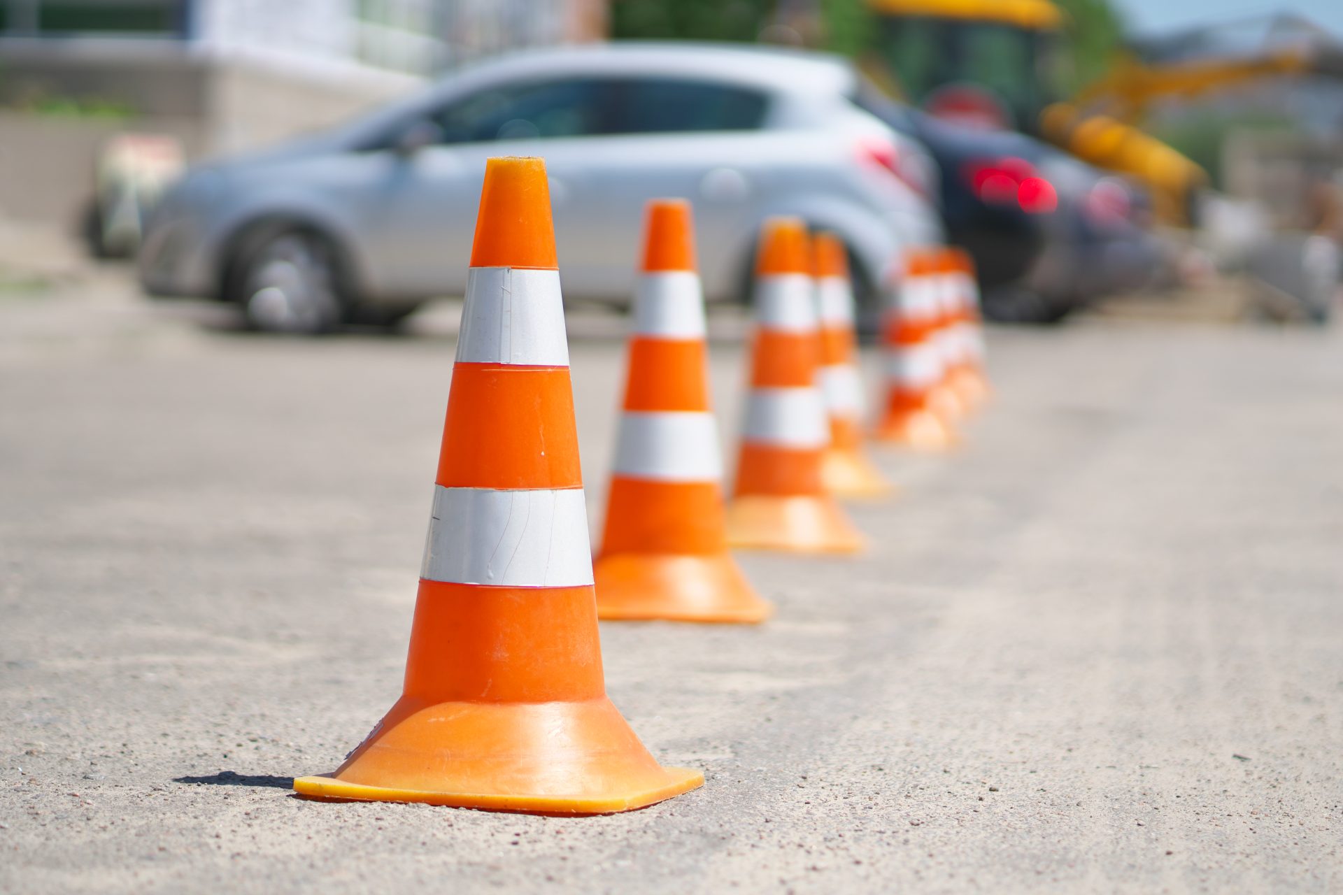 row of traffic cone 2021 08 28 00 30 52 utc