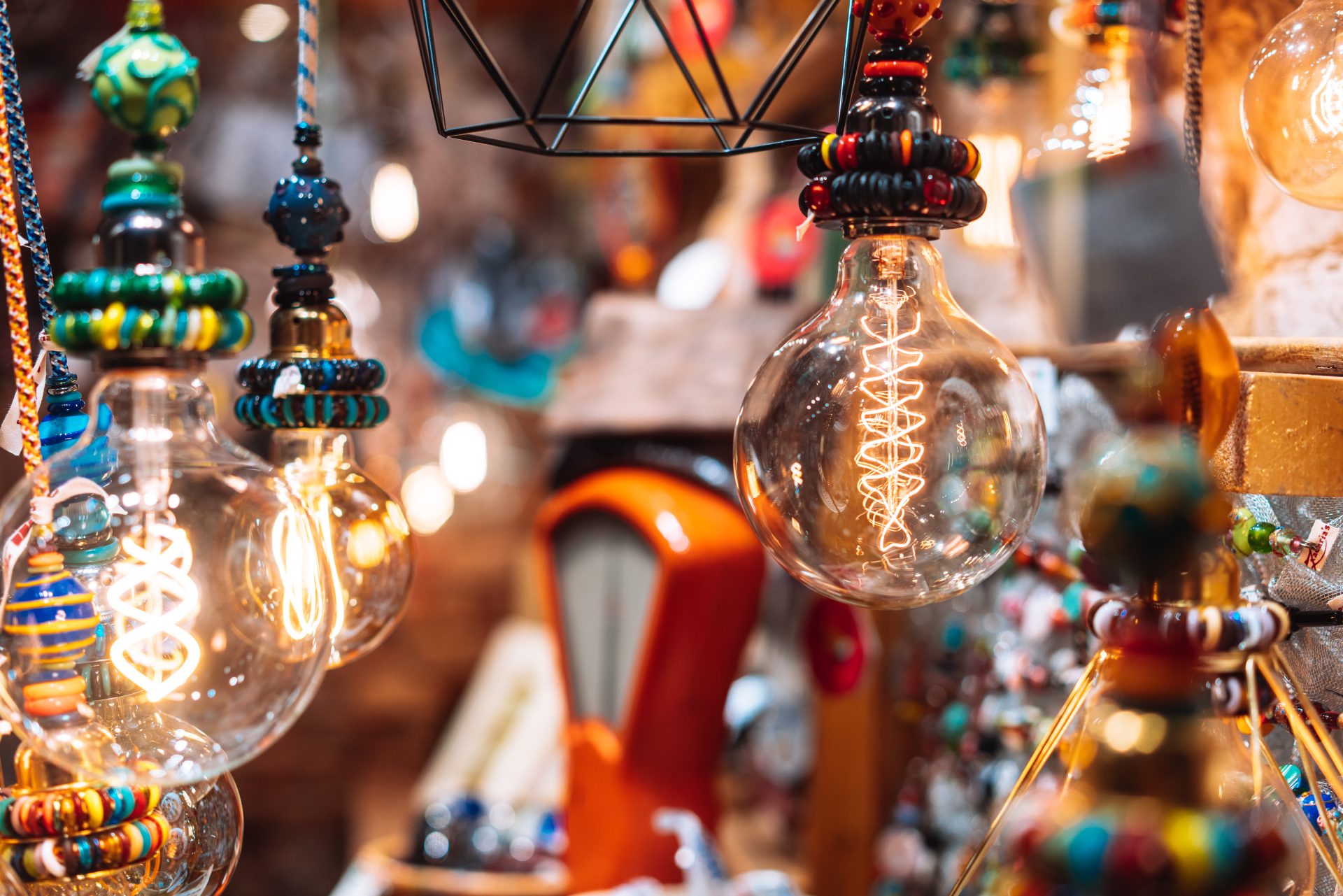 the store is decorated with electric light bulbs 2021 08 26 17 19 02 utc
