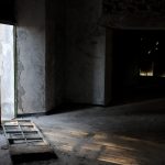 abandoned room broken door and dramatic bright sun 2021 12 16 04 15 55 utc