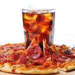 fresh pizza and cold cola drink 2021 08 30 11 00 08 utc