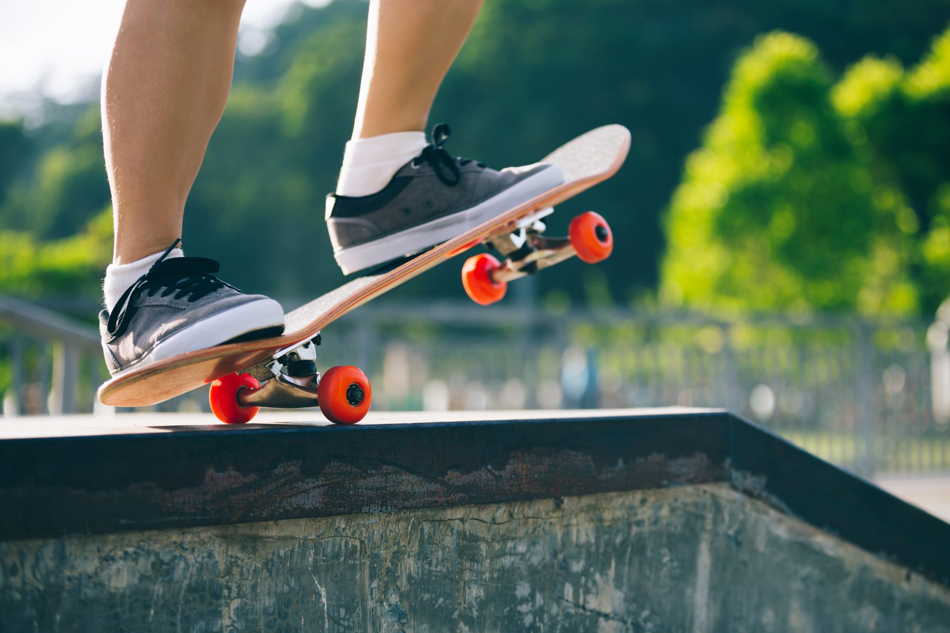skateboarding at skatepark 2021 08 26 17 25 24 utc