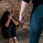 violent man standing and threatens girl that sits 2022 02 03 06 29 24 utc