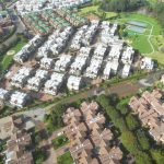 aerial shot of subdivision houses at the urban tow 2023 11 27 05 09 09 utc