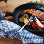 grilled vegetables and chicken fillet traditional 2021 08 29 09 28 08 utc