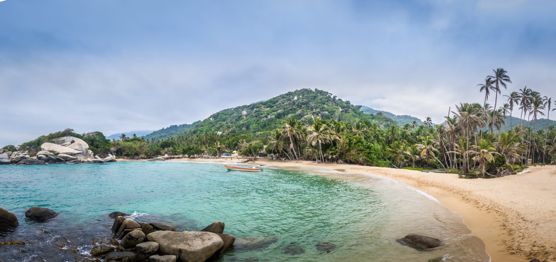 panoramic view of beach at cabo san juan tayrona 2022 03 09 16 58 17 utc