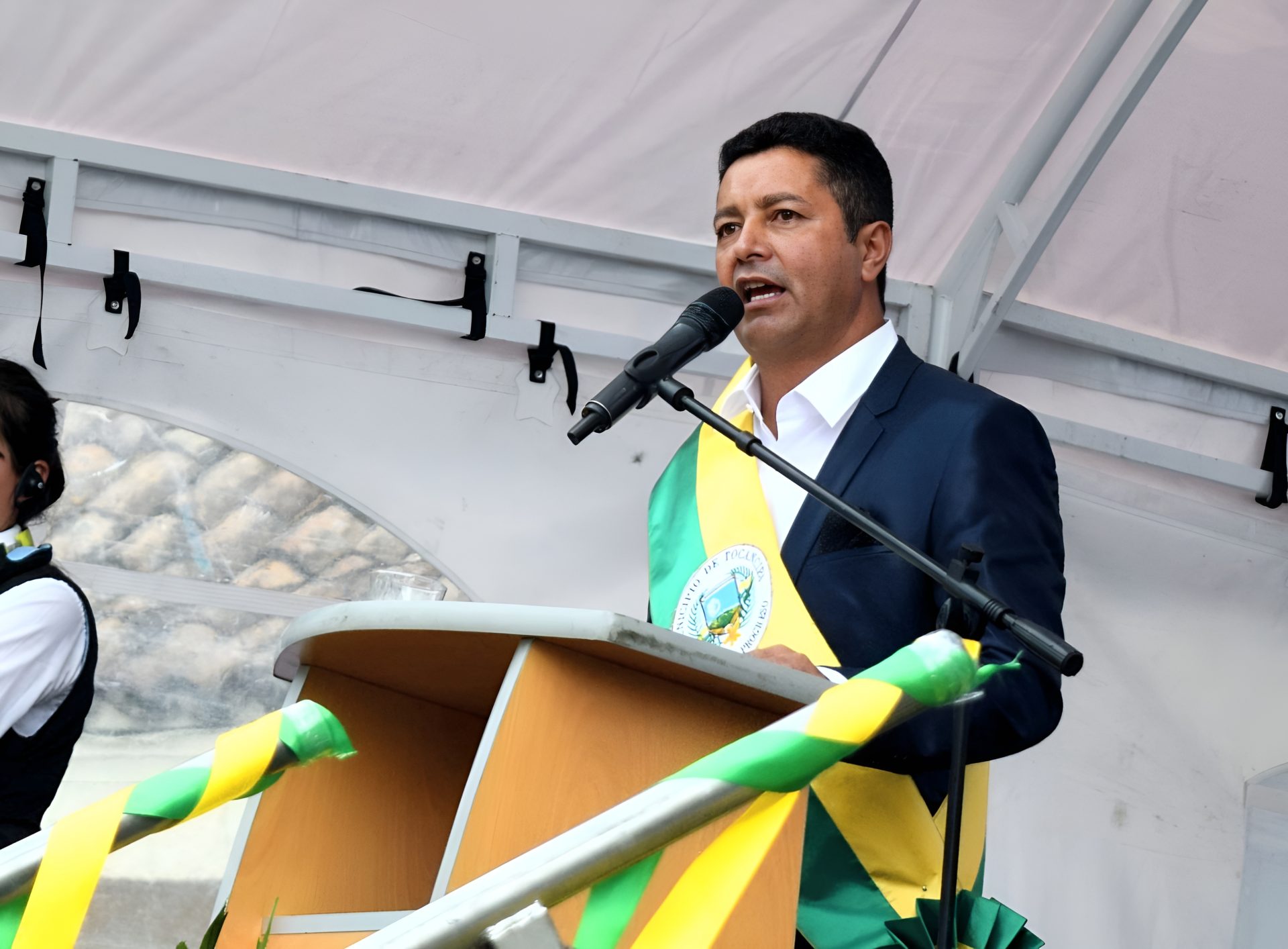 Hoy les digo con mucha felicidad y honestidad que desde el primero de enero sere su alcalde Wafrando Forero