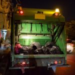 garbage truck on a night shift 2023 11 27 05 08 29 utc
