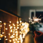 sparklers on blurred christmas lights festive moo 2023 11 27 05 15 57 utc
