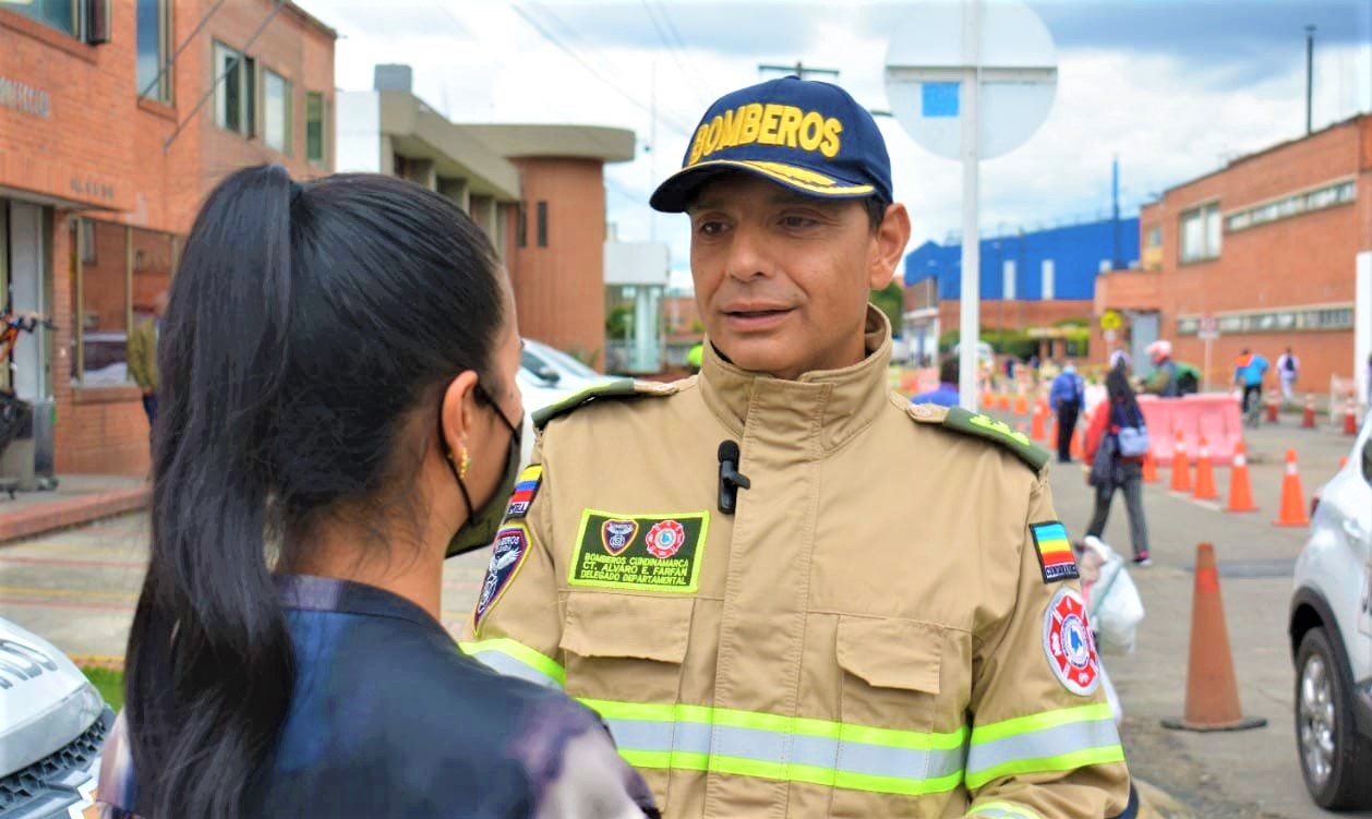 Delegado de Bomberos Cundinamarca pide respaldo a la PGN ante crisis de incendios